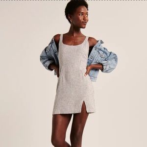 Abercrombie 90’s tank mini dress & scrunchie M